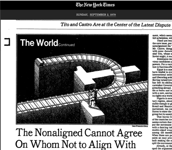 El no alineamiento: las relaciones entre Latinoamérica y Yugoslavia