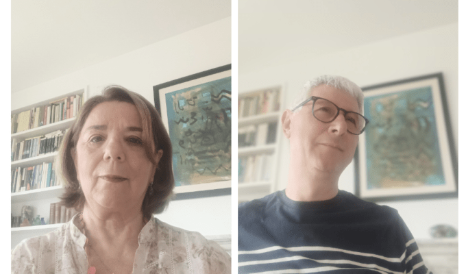 Luisa Fernanda Garrido y Tihomir Pištelek: "queríamos que el público pudiera disfrutar de una literatura excepcional"
